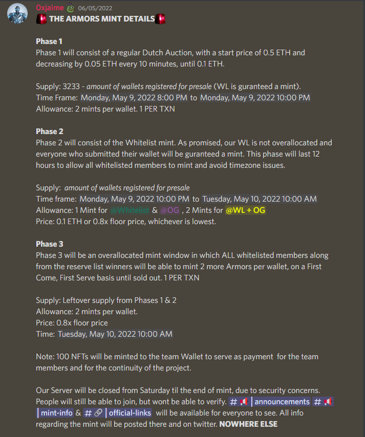 The Armors tweet media