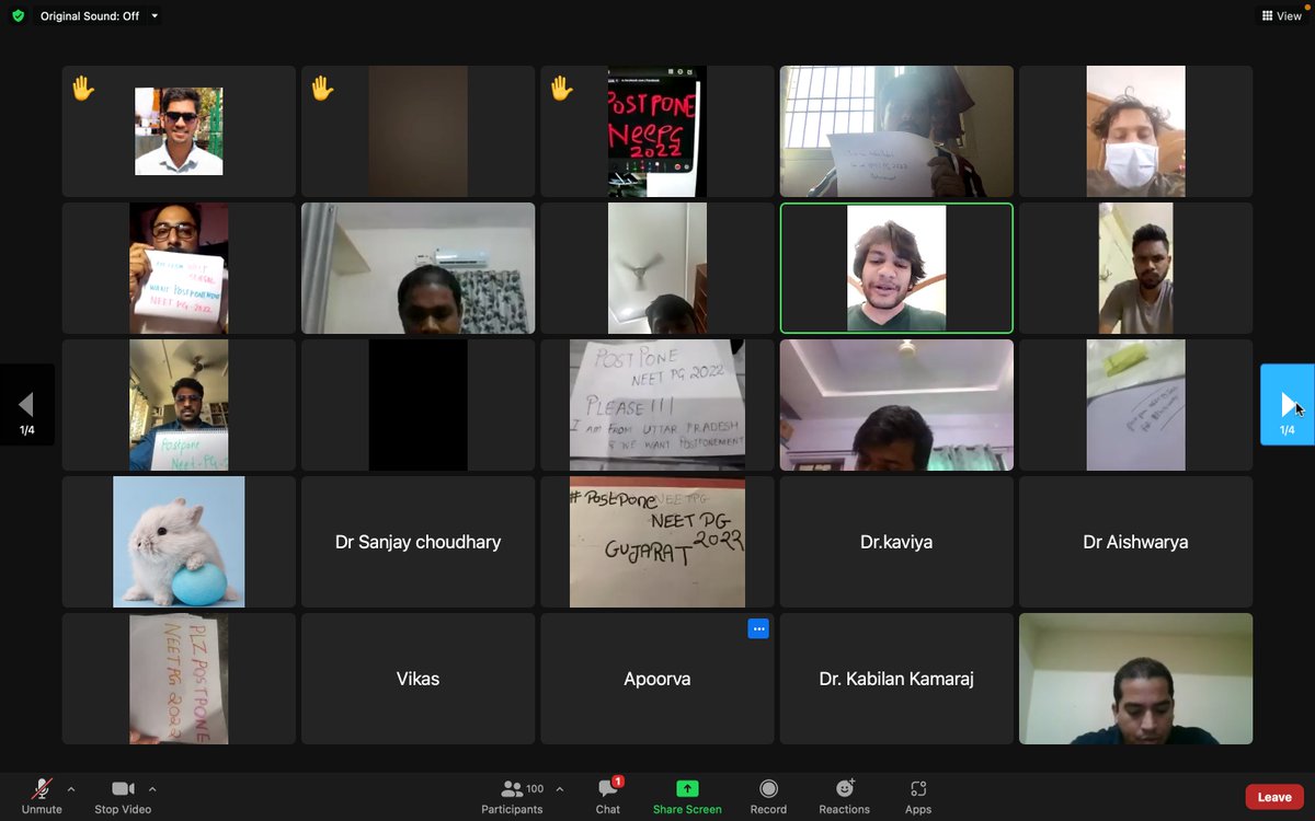crazysivs123's tweet photo. @dentodontics @narendramodi @vani_mehrotra @NidhiTanejaa @beenasarwar @ShashiTharoor #NEETPG2022DEFERMENT #Postpone_NEETPG2022 #POSTPONENEETPG_MODIJl #Neetpg2022 
Students from various states who were not able to attend the protests came together requesting @PMOIndia @OfficeOf_MM @NBEMS_INDIA @NMC_IND to postpone NEET PG 2022. https://t.co/99DOHAXzlL