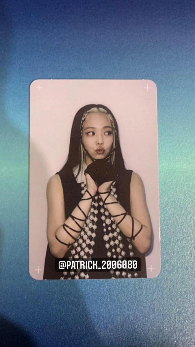 patrick_2006080's tweet photo. เเจกการ์ดเจนนี่
สุ่มรี🎟

 #ตลาดนัดblackpink
#ตลาดนัดtreasure #ตลาดนัดเด็กสมบัติ #ตลาดบังทัน #ตลาดนัดaespa https://t.co/wSOmo753xu