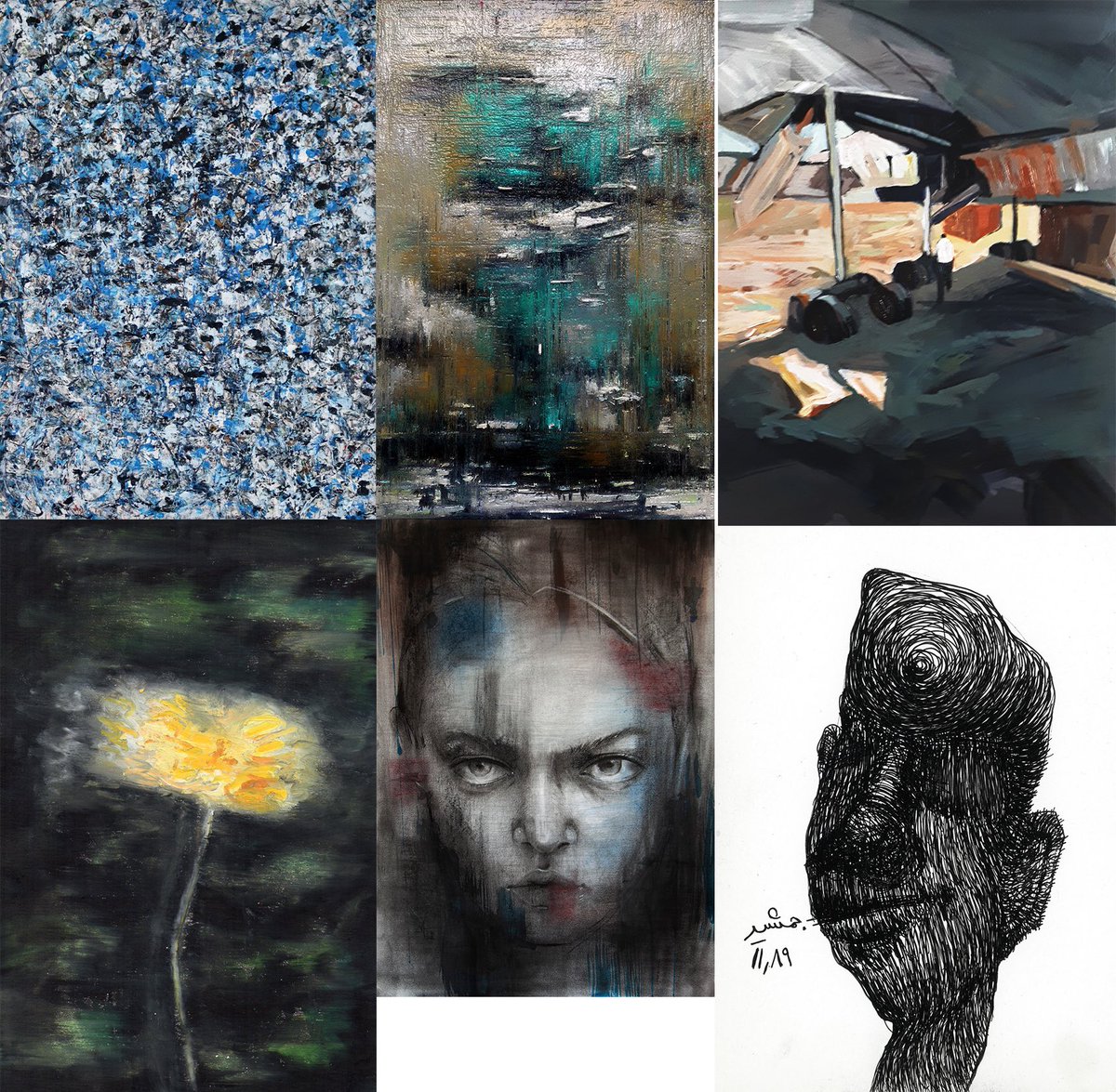kamand_kavand's tweet photo. 🔴 collected 

Amazing pieces by wonderful artists ✨
I'm proud to have these arts in my collection🥂🤍
@ParmidaSaeednia 
@Jamshidm_h 
@arshiabayat 
@_zinnea_ 
@StoeyP 
@VelemaSander 
#tezos4tezos #tezosfortezos #tezosart #tezos  #tezosartist 
#Tezosartmarket #NFTCommunity #NFTs https://t.co/tOpD0588KJ