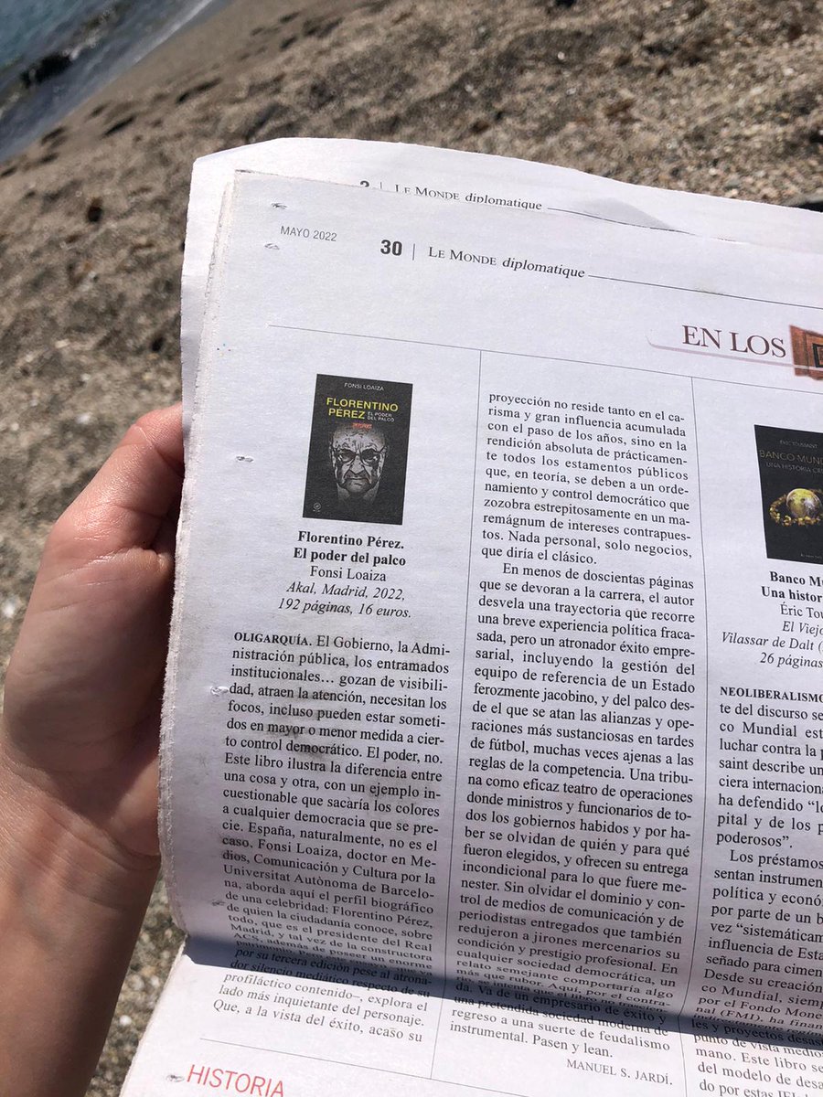 FonsiLoaiza's tweet photo. Ningún medio de prensa en España ha escrito una mera línea sobre la biografía no autorizada 'Florentino Pérez, el poder del palco'. Por suerte medios independientes como Le Monde Diplomatique muestran lo que otros tratan de ocultar.
  https://t.co/bIW4c0QgkH https://t.co/SdnAwKagUF