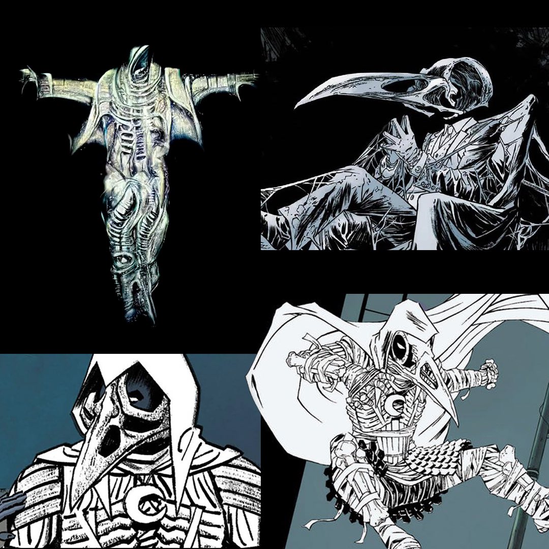 SergeChurch's tweet photo. Kasabian #SCRIPTVRE and #MoonKnight with Khonshu🌙 https://t.co/pM7zahIVnI