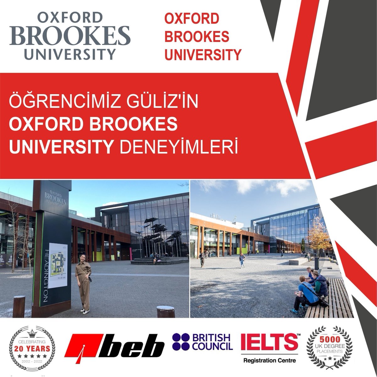 Öğrencimiz Güliz'in #OxfordBrookesUniversity Deneyimleri'ni paylaştığı yazısına aşağıdaki linkten ulaşabilirsiniz. 🤩✨
instagram.com/p/CdLuuJDL-zF/
#beb #oxford #oxfordbrookes
