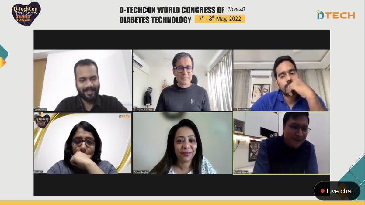DTechCon's tweet photo. Dr. Divya Rao Talked at DtechCon2022 about Role of AI in diagnosing Glaucoma
Moderated By: Tushar Anil Sadhu
Chaired by: @dramitaol @dramisanghvi @startupindia
Attend Live: https://t.co/JCIjHVho63
#Dtech #DtechCon2022 #healthTech #StartupPavillion #diabetesSummit #healthcare https://t.co/bHXmiUxvFQ