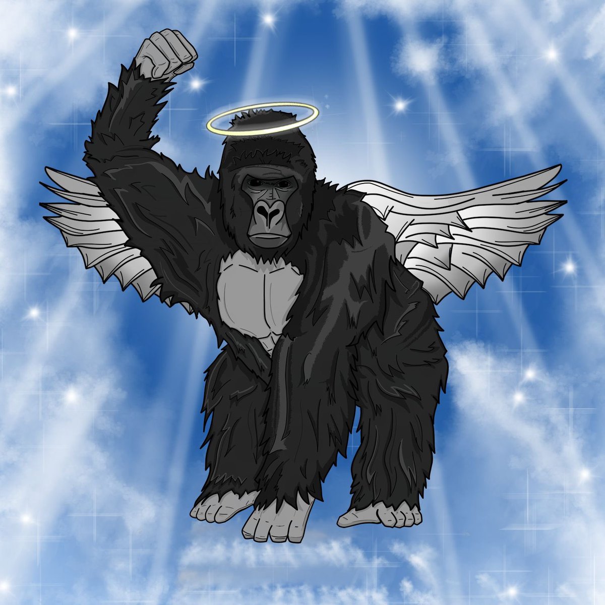 Harambae_nft's tweet photo. To save the world we eternalized 2805 hand-drawn Harambae‘s with special utilities on the #solana Blockchain! D*cks + Wallets out 4 HARAMBE 🦍
We are going to drop the most revolutionary NFT ever ! https://t.co/JMkPGkbfjQ