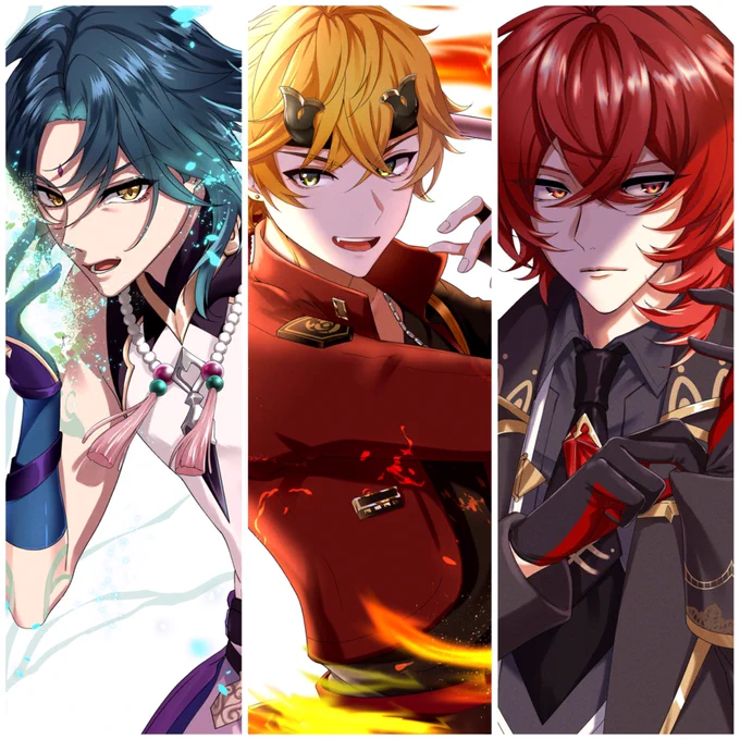 #原神絵描きさんと繋がりたい
#原神好きさんと繋がりたい

連休最終日にタグ失礼します〜!!
原神男子中心に他女子キャラものんびり描いてます!RT♡巡回するのでよろしければ〜!🙏☺️ 
