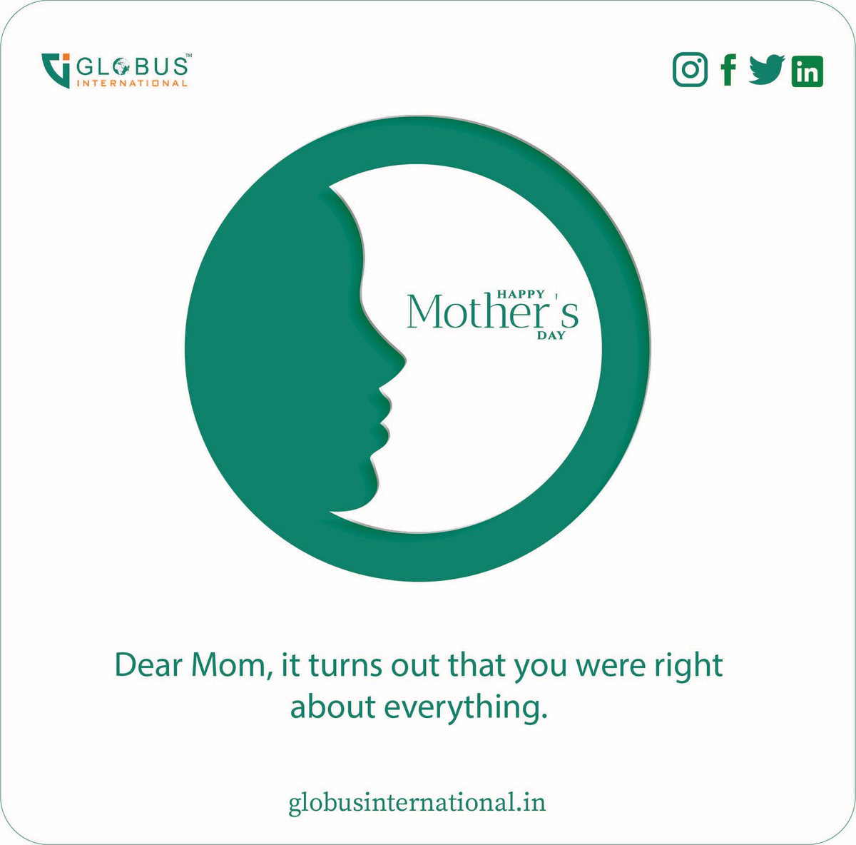 globus_int's tweet photo. #MothersDay https://t.co/h6xo4aqNHs