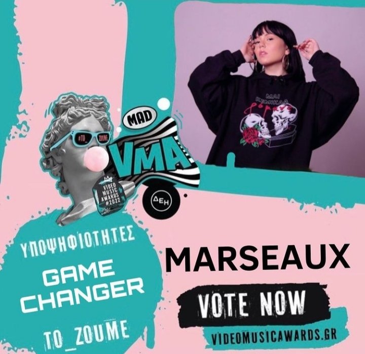 night_cypher's tweet photo. Στην κατηγορία "game changer" βρίσκεται η chica #Marseaux για τα Mad VMA 2022. Ψήφισε την τώρα στο  https://t.co/U4AjAFgHDz 
#Wncfam #Madvma #MadTv @madVMA https://t.co/UP2tE24dm1