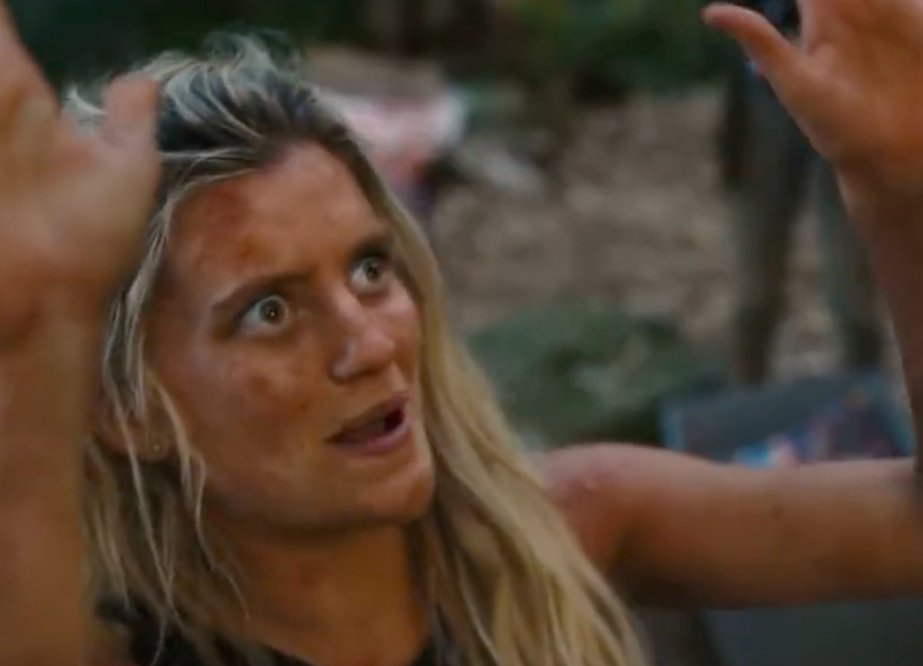 hamriax's tweet photo. shelby's face when she found out dot turns 18 on the 18th lmaooooo protect this dork #TheWilds https://t.co/kzrEPF7SEc