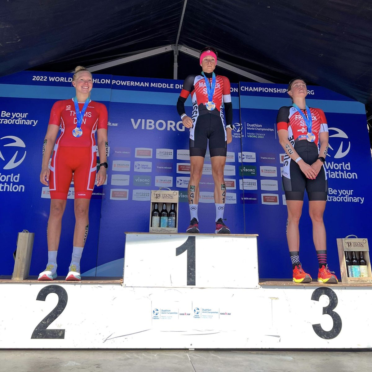LineThams's tweet photo. If there’s a post, I’d never thought, I would write, it’s this:
Vice World Champion in duathlon! 🥈🌈😳🙌🏼😍

To my team and people in my corner: THANK YOU 🫶 https://t.co/AukSHqGvKN