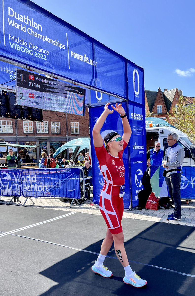 LineThams's tweet photo. If there’s a post, I’d never thought, I would write, it’s this:
Vice World Champion in duathlon! 🥈🌈😳🙌🏼😍

To my team and people in my corner: THANK YOU 🫶 https://t.co/AukSHqGvKN