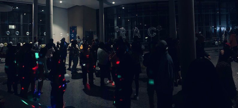 UCTRAG's tweet photo. Scenes from last night 🔥 https://t.co/LVQ036gMoZ