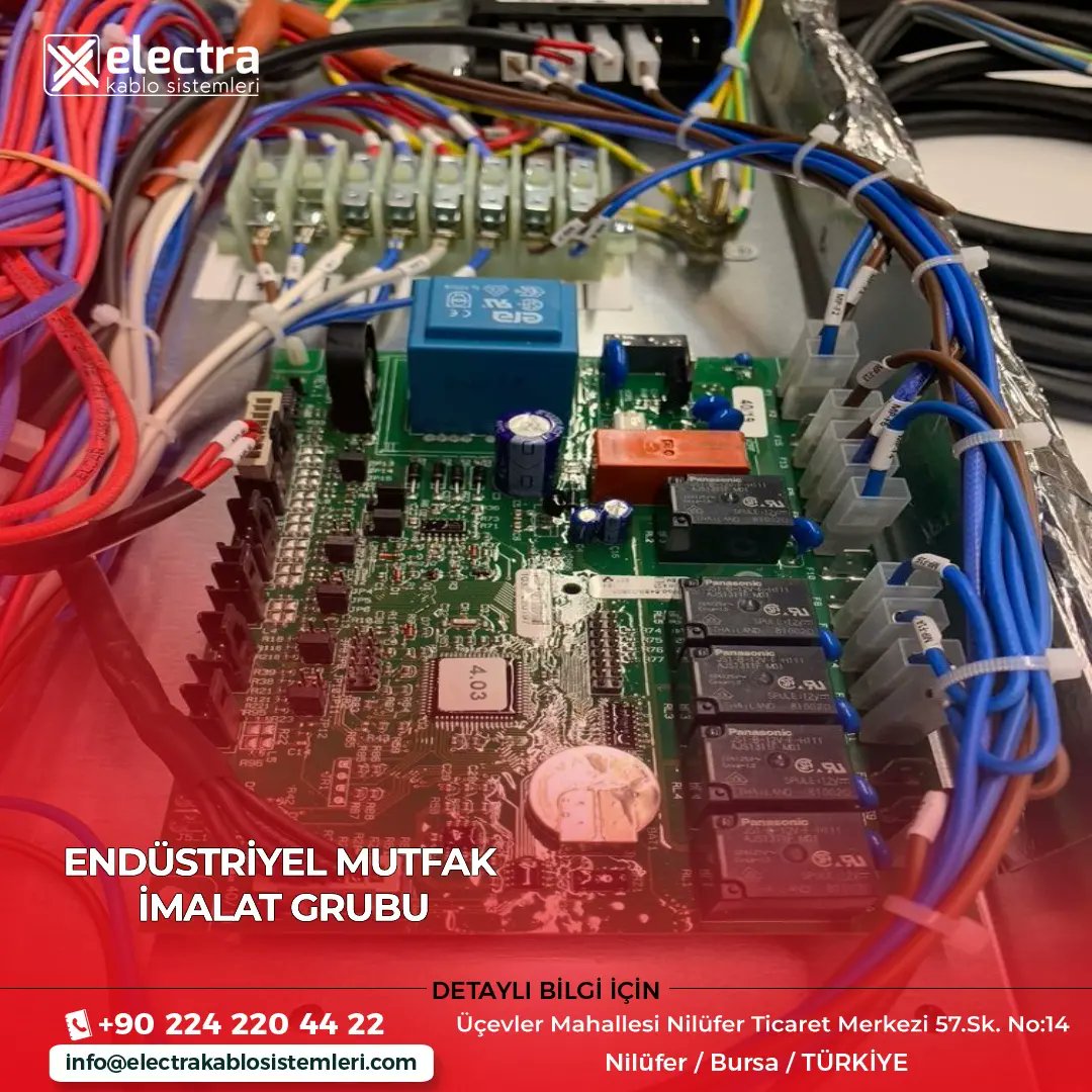 electrakablosis's tweet photo. ELECTRA KABLO SİSTEMLERİ

ENDÜSTRİYEL MUTFAK İMALAT GRUBU

#electrakablosistemleri #electramuhendislik #thewiringharnesscompany #kablosistemleri #kablodemetleme #cables #terminals #connectors #fuseboxes #bootsandcovers #ConvolutedTubing #PvcTubes #IndustrialKitchen #Machinery https://t.co/p82y7bRvHc