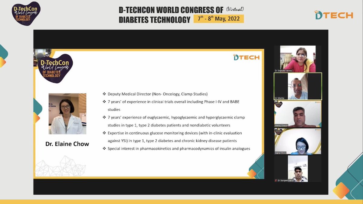 DTechCon's tweet photo. Dr. Elaine Chow @ElaineC48486251 Talked at DtechCon2022 about Incorporating CGM Data Analysis in Routine Clinical Practice
Chaired by: Dr Manoj Chawla & Dr. Mithun Bhartia @JDRFMinnesota
@purvi_chawla
Attend Live: https://t.co/u9FvoFIJkH
#Dtech #DtechCon2022 #diabetes https://t.co/RGpcUMrxZS