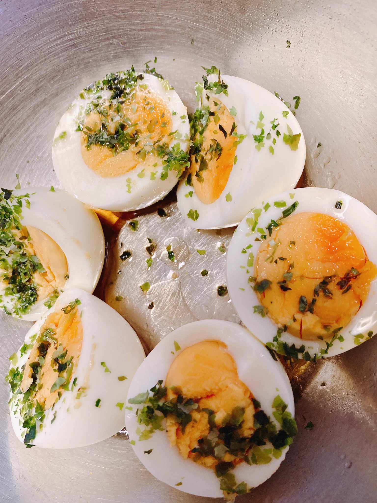 天かす抜きだけれど、美味しかった〜😋ゆで卵に飽きたらこれだな🥚✨(*´ч`*)  #タンパク質  #筋トレ  