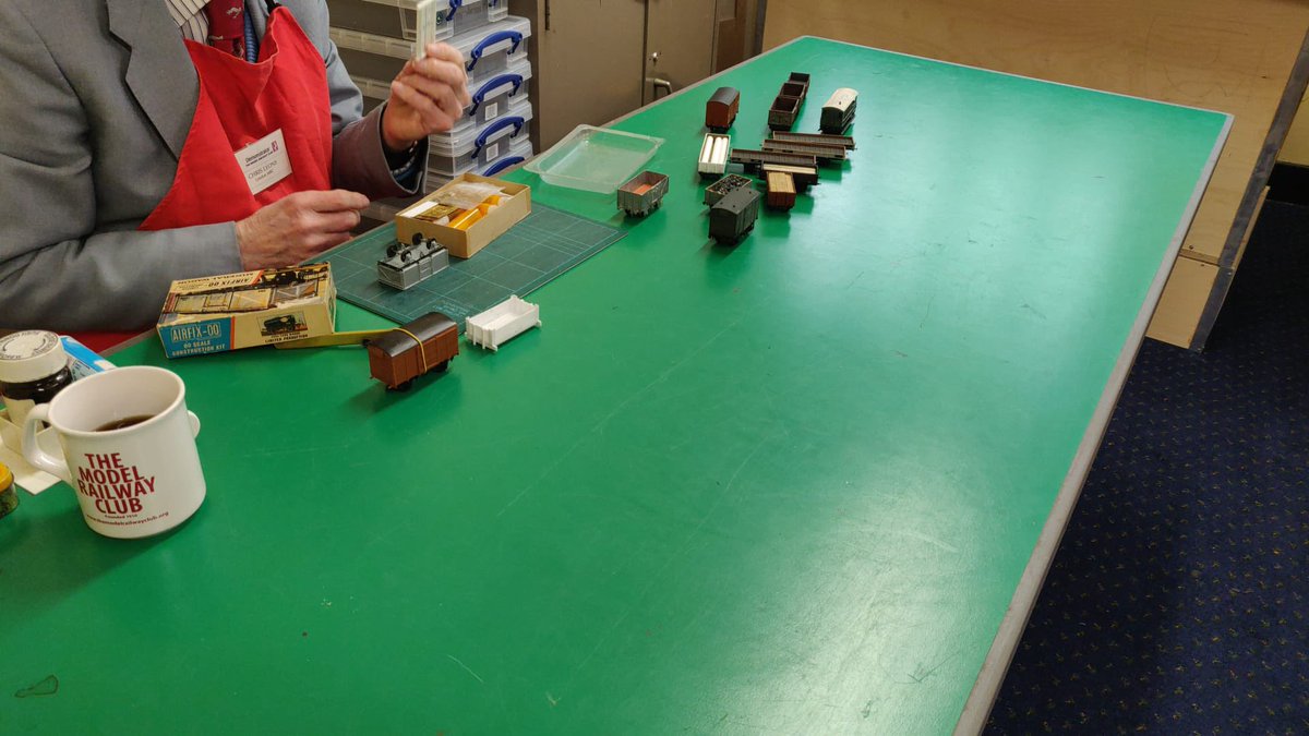 ModelRailClub's tweet photo. Doors are open and plenty to see at our Open Day today. If you’re near King’s Cross, why not stop by before 4? https://t.co/1R2YDzpLHC https://t.co/DTqfp3NSSm