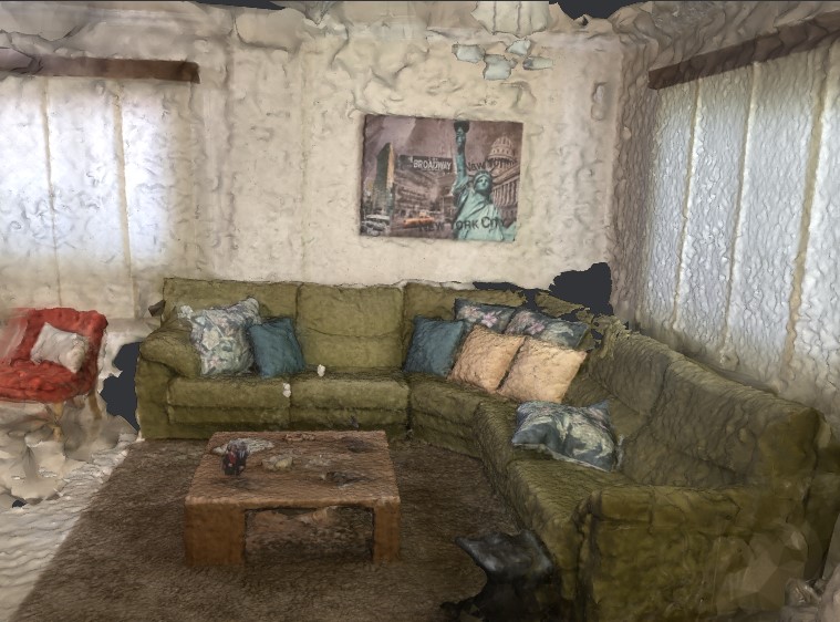 alexndrglez's tweet photo. First time doing Photogrammetry!😎 Very happy to put my #ComputerVision knowledge here and mesh my living room with #UnreaEngine #wireframes #SIFT #FeatureMatching #DepthMaps #Meshing #Textures https://t.co/CPWBX0f6rY
