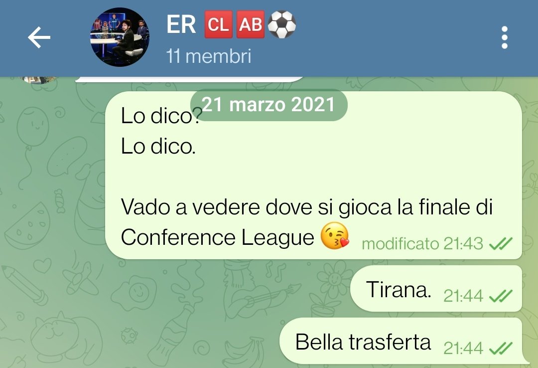 mancio18's tweet photo. Hey @OfficialASRoma il carro per Tirana è partito più di 1 anno fa. Vivo a Barcelona e quest'anno sono abbonato nei Distinti, lo rifarei altre mille volte.

Il sorteggio non è andato bene purtroppo, ma io ci provo: se mi date un biglietto prometto che vengo in bici da Barcellona! https://t.co/iK0CMrBpOx