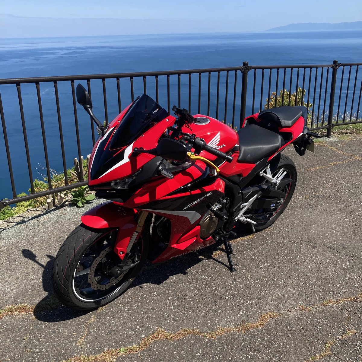 AppleNoisy's tweet photo. 三方五湖はいいとこだった。
#cbr400r
#三方五湖 https://t.co/t2t6JJyyC8