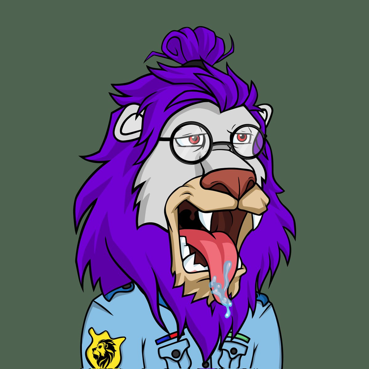 StaticDotOG's tweet photo. Finally joined the #LazyLions it took me a few months but the grind paid off. Thank you to @Lew_Langer for a flawless exchange. #pride #LazyLionsNFT @LazyLionsNFT #Roar https://t.co/cQk2ZayhJV