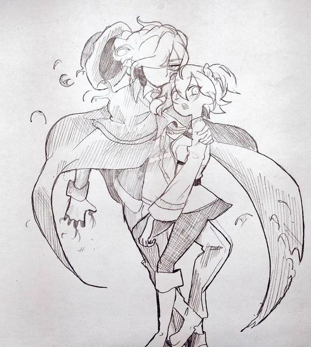 なんも描いてないから過去絵のエドぐだ♀ながしとこー 