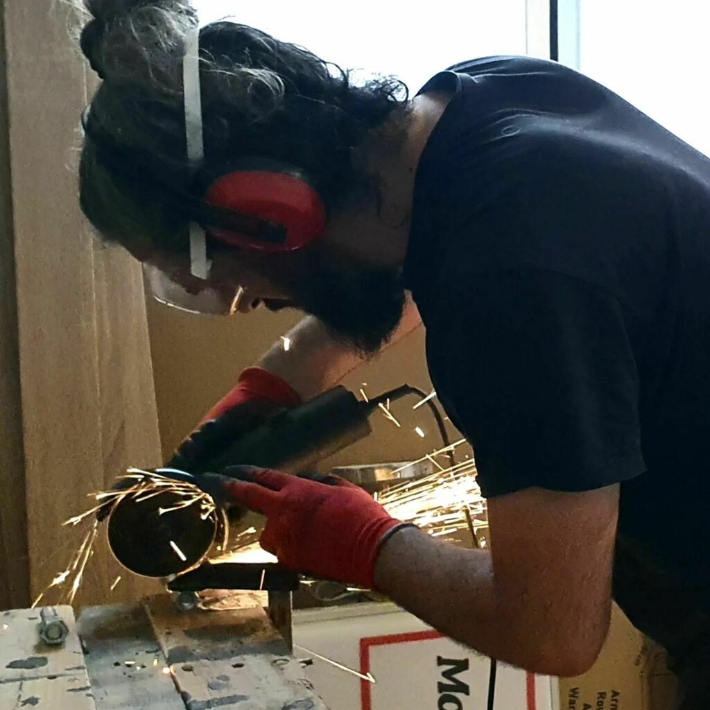 Iván Gonzalo Moyano (@ivangmoyano) on Twitter photo Protocolo Ulises //
Creando, cortando, soldando...
#maker #makerfaire #structure #welding #art #steam <a href="/lajaqueria/">LaJaquería</a> instagr.am/p/CdSxGVzMHuC/ Protocolo Ulises //
Creando, cortando, soldando...
#maker #makerfaire #structure #welding #art #steam <a href="/lajaqueria/">LaJaquería</a> instagr.am/p/CdSxGVzMHuC/