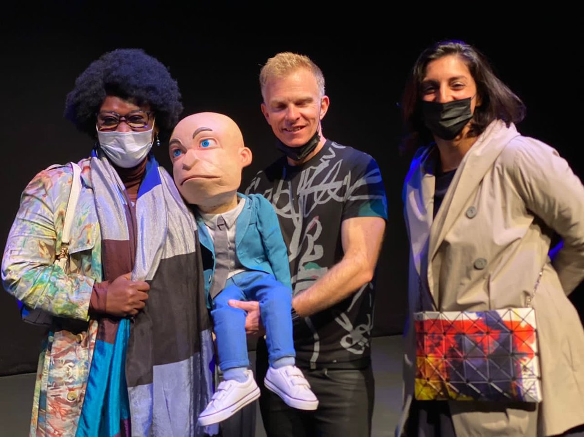 AshunDr's tweet photo. @chestermissing @ArtscapeTheatre And it’s awesome!!#abouttime #chesterrocks #lovefromghana #keepupthegoodwork https://t.co/tRS8pplJh0