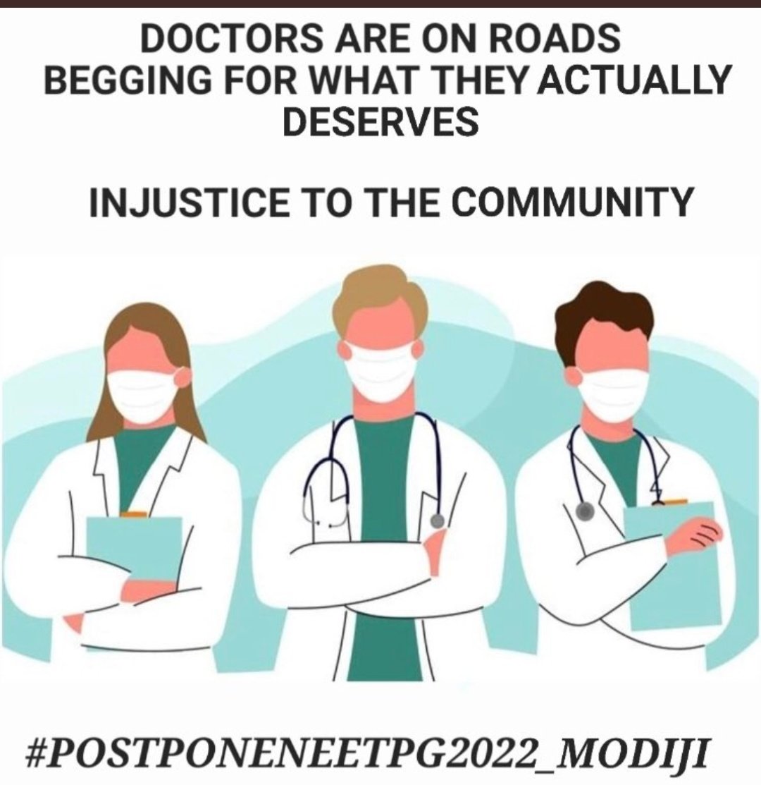 DrManjeet05's tweet photo. #NEETPG2022DEFERMENNT
#Neetpg2022
#POSTPONENEETPG2022_MODIJI #justiceforneetpgaspirants
Silence becomes cowardice when occasion demands speaking out the whole truth and acting accordingly is only the way. 

Govt is behaving like Cowards 😏
No clarity 😠.
We want Answers. https://t.co/tqsOKNTR2b