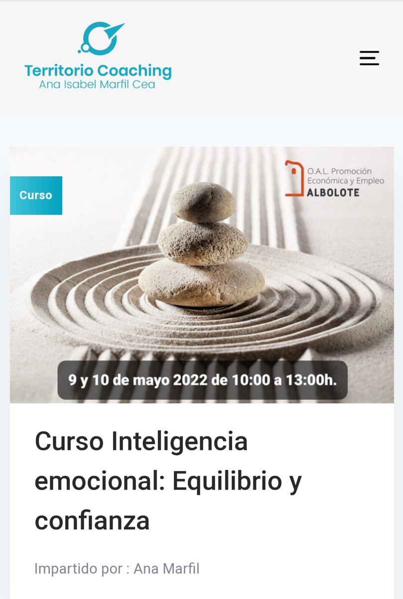 Anamarfil's tweet photo. #inteligenciaemocional #equilibrio y #confianza
¡Nos vemos muy pronto en @oalalbolote del @aytoalbolote !
https://t.co/cp6zBBR8OM https://t.co/pKfRwXp7NX