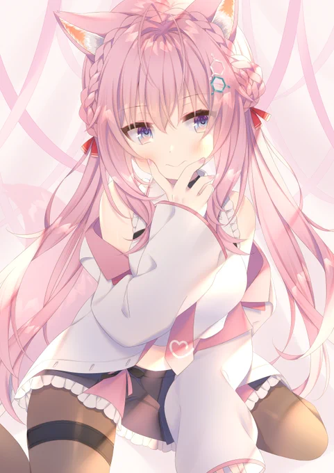 ツインテールこよちゃん🧪✌️ 
#こよりすけっち #博衣こより #hololive 