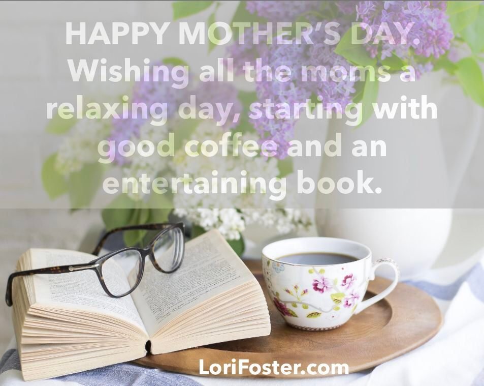 LoriLFoster's tweet photo. Happy Mother's Day! 💜 Wishing all the moms a relaxing day - starting with a good cup of #coffee! ☕️🌸☕️ Are you a mom? Had a great mom or a surrogate mom? Filled the role of mother to a child you love? Hugs to each and every one of you! https://t.co/DzYeQ2kbof