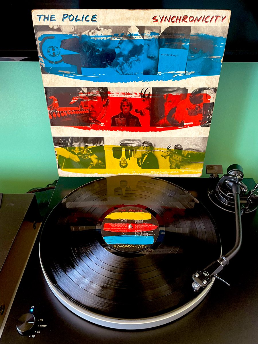 dayron822's tweet photo. Today is classic Sunday🤘🚨😂#NowSpinning : The Police - “Synchronicity”(1983)🇬🇧👌🔥
🏷A&amp;M Records #masterdisk #RL #classic #vinylcollection https://t.co/Nuqgj98Q0h
