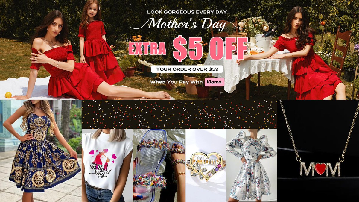 Mother's Day Sale
#mothersday #mothersdaysale #mothersdaygiftideas #mothersdayshopping #giftformothers #momnecklace #braceletsformom #dresses #dressessformother #summeroutfitideas AD

👇
fas.st/VmBzN