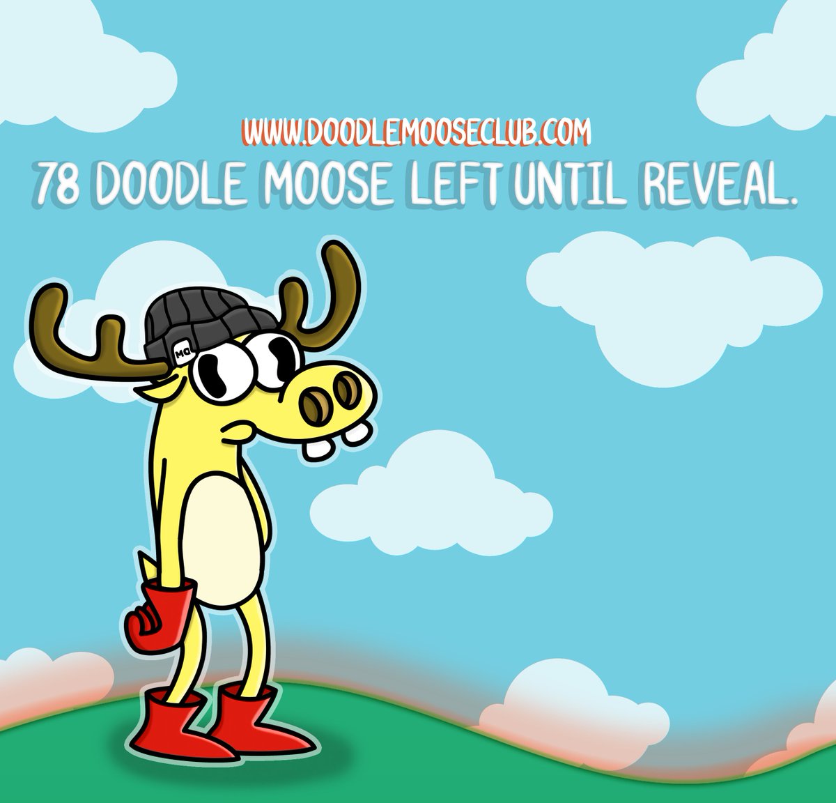 👇78 mint left until we will reveal the collection.
Mint now your Doodle Moose and expect for the dumbest moose that you ever saw on the #PolygonNFT blockchain.

❗️Only 3 MATIC.

#NFTs #NFT #NFTCommunity #NFTdrops