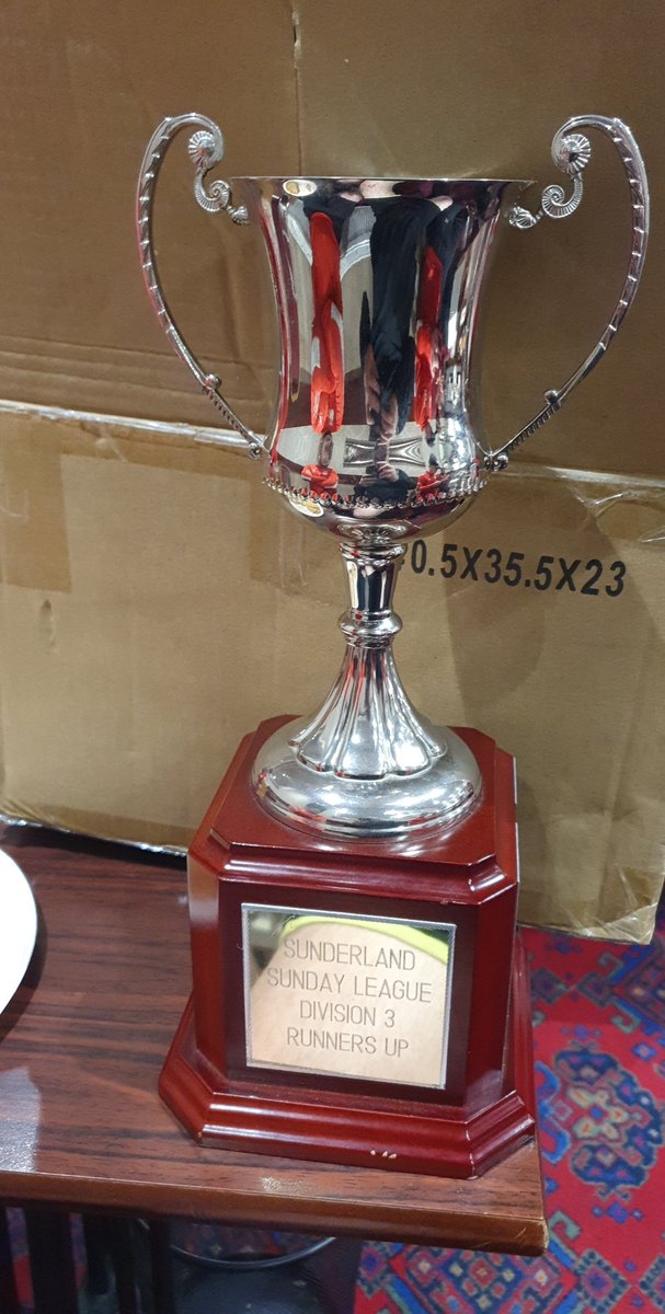 Final season for the boys and what a season it has been. Proud of everyone who has turned up this season and seen us off with a excellent cup run seeing us runner up and runner up in division 3. <a href="/SunderlandSL/">SunderlandSunLeague</a> it has been a pleasure. 

#UTL #RUNNERUP