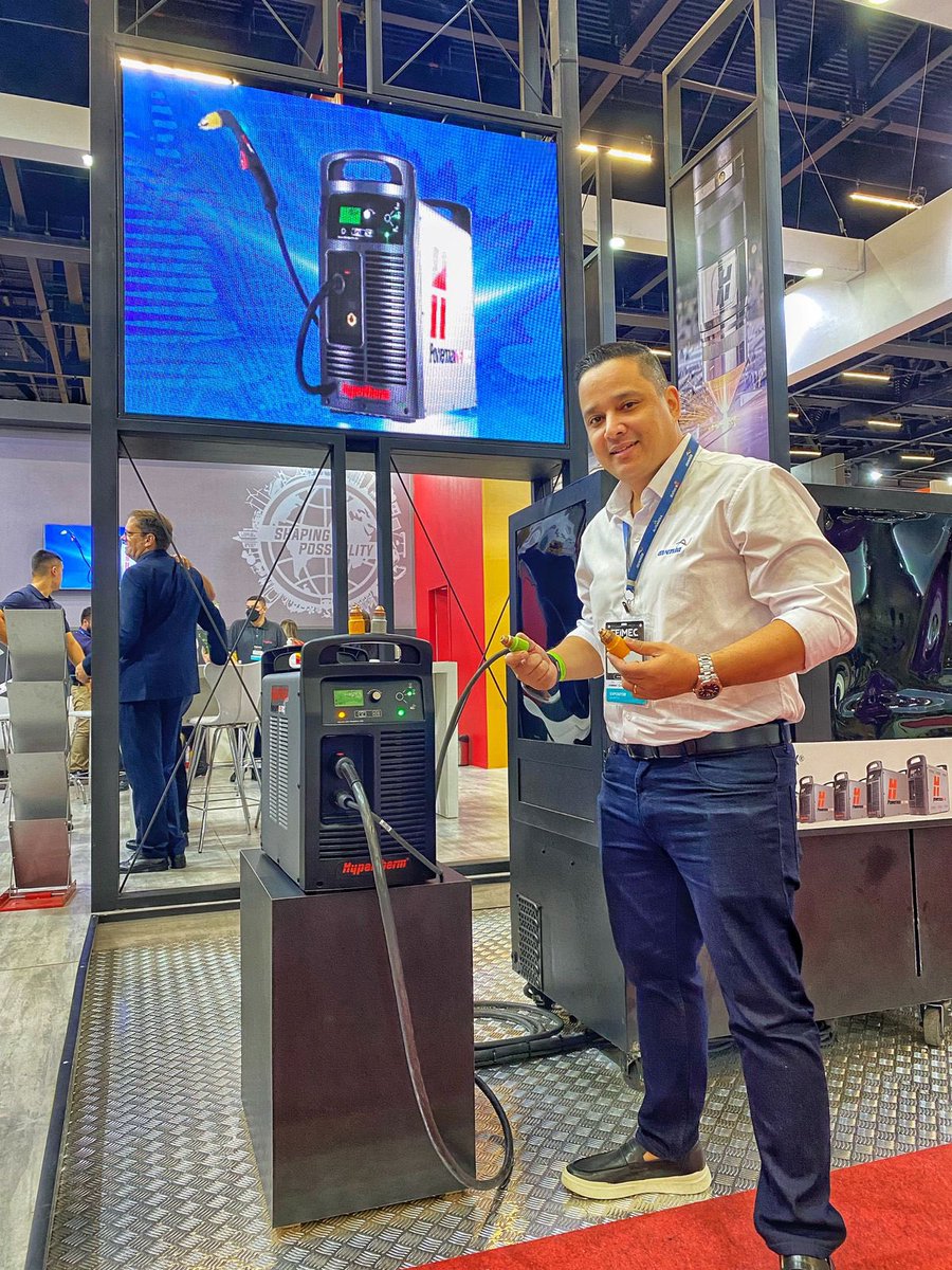 JapaWelds7's tweet image. Semana produtiva na #feimec @Abimaq no Stand @Hypertherm 🔥
#feimec #Tecnologia #solda