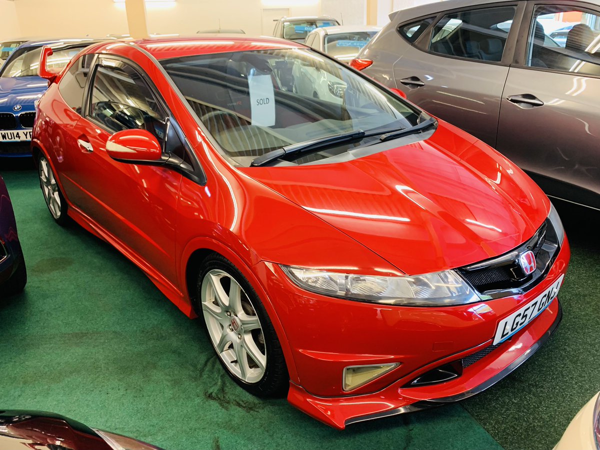 Nice start to the day with a deposit taken on our super rare one owner Honda Civic Type R GT Mugen which has been purchased by a gentlemen who will be retiring shortly & wants to treat himself to something nice 😍 #sold #honda #hondacivic #typer #mugen #nicecar #hondaowners