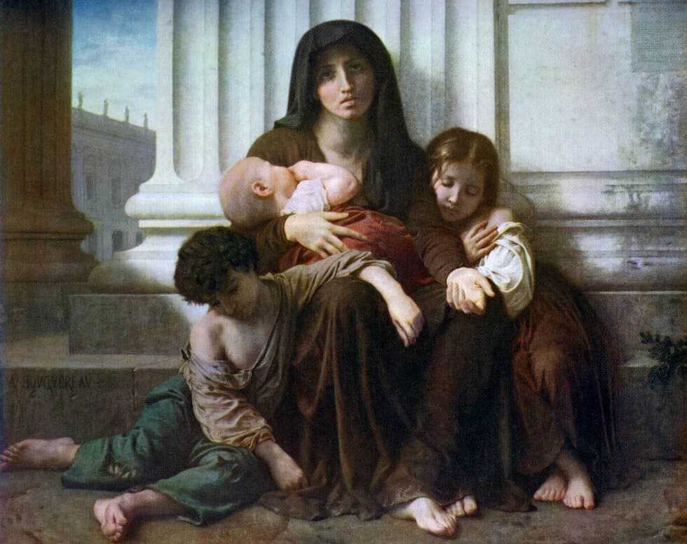 ScipioneCaffar1's tweet photo. Dedicato a tutte le madri che soffrono! 
William Adolphe #bouguereau famiglia indigente, 1865, olio su tela (121,9 x152,4 cm), Birmingham Museums and Art Gallery
@BM_AG #festadellamamma #FestaDellaMamma2022  #MothersDay https://t.co/jVwkO520i8