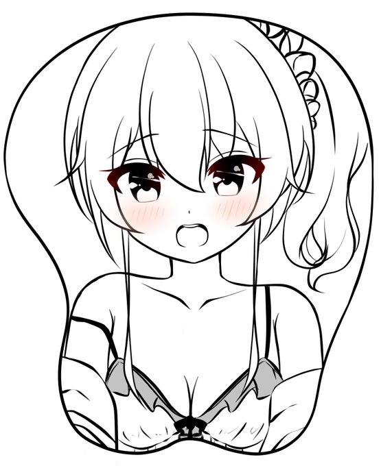 まつりちゃんのおっぱいマウスパッドをつくりたいwip 