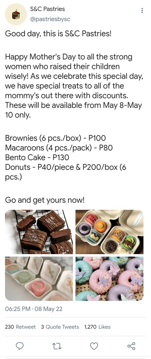 sakyushi's tweet photo. pastries for sale, 
#sungtaro short au

for mother's day special! https://t.co/dAFp3cKSrP