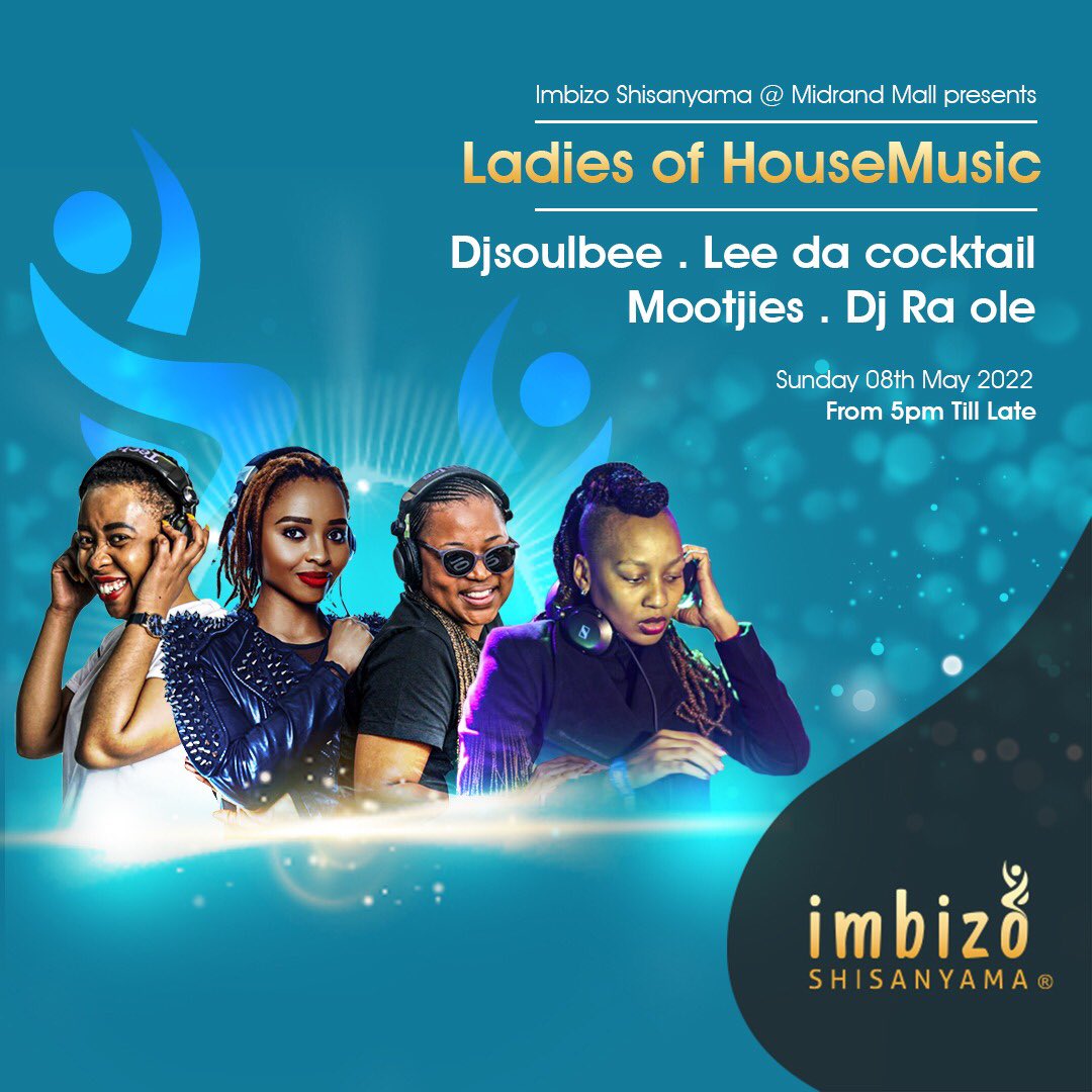 BestShisanyama's tweet photo. Tonight’s gonna be lit 🔥 at @ISatMidrandMall for all #Authentic Lovers of #HouseMusic #ALHM 🎶 Don’t miss @mootjies_ @DjSoulBeeSA @dj_raole &amp; @lee_dacocktail on the deck🎶🔥 https://t.co/rlPkdZq3RT