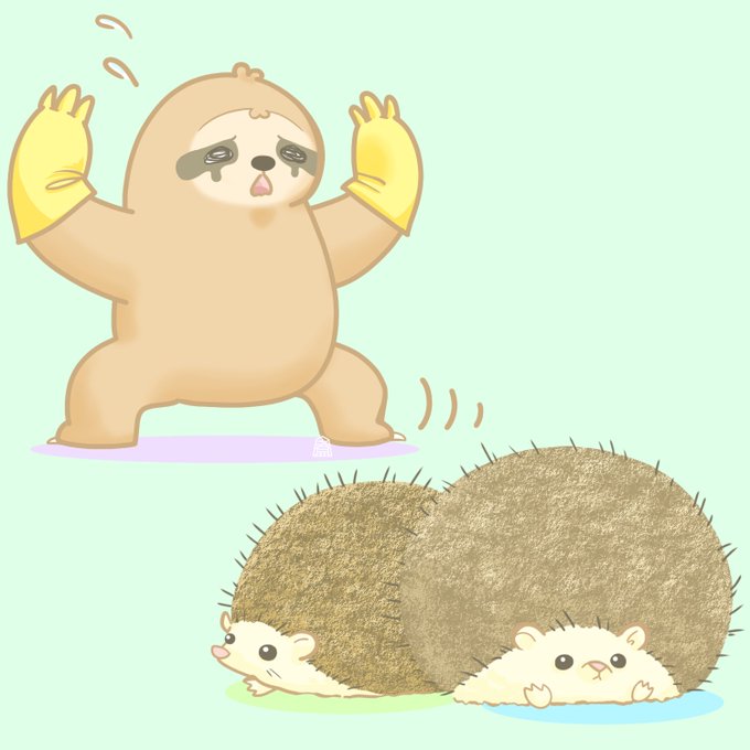動物イラストのtwitterイラスト検索結果