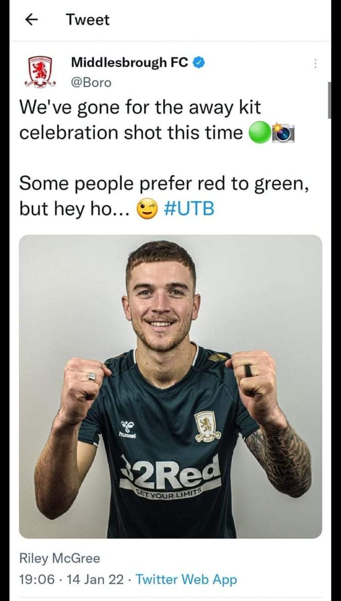 mackdaddy1888's tweet photo. @Boro Some people prefer champions league to championship 😂😂 #heyho #greenoverred https://t.co/M6AxSfRgNW