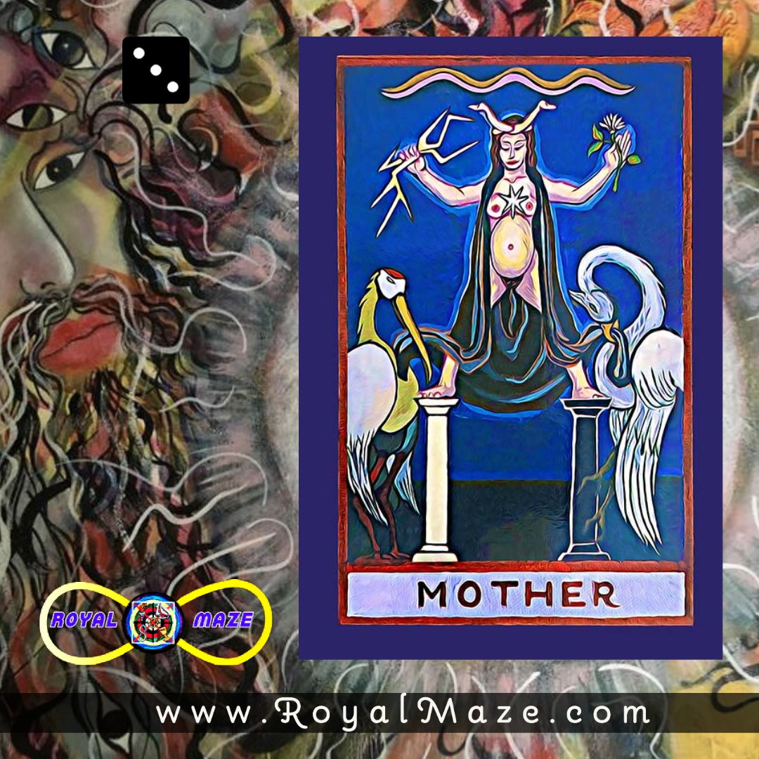 RoyalMaze3's tweet photo. MOTHER signifies the creator #tarot #tarotcards #tarotdeck #tarotbooks #tarotreading https://t.co/umcDmQ1Oc2