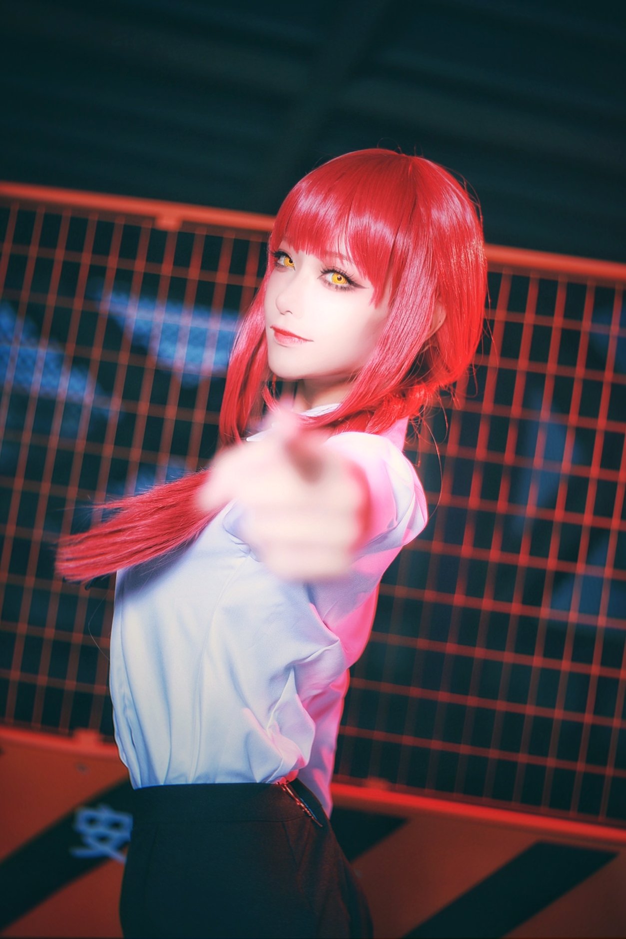 shiro saki cosplay makina chainsaw man