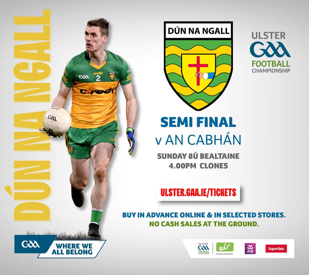 RobertKee_DL's tweet photo. Best of luck to Donegal in the Ulster Senior Football Championship Semi Final 💚💛💛🏐🏐🏐 https://t.co/SXFtfpEHv6