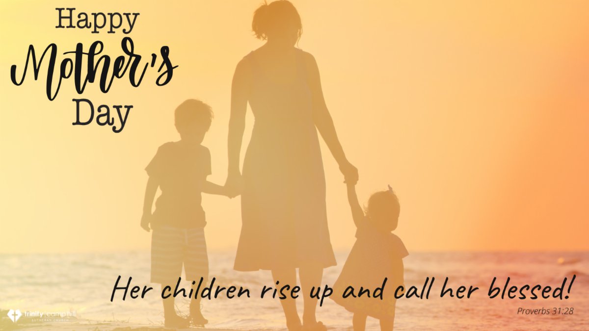 trinitycamphill's tweet photo. Happy Mother’s Day! God, warm the hearts of all who celebrate and all who mourn on Mother’s Day. Accompany those yearning to be mothers. Help us to heal broken family relationships and open us to receive your nurturing love from all who serve mothering roles in our lives. Amen https://t.co/XFyTsFp3nz