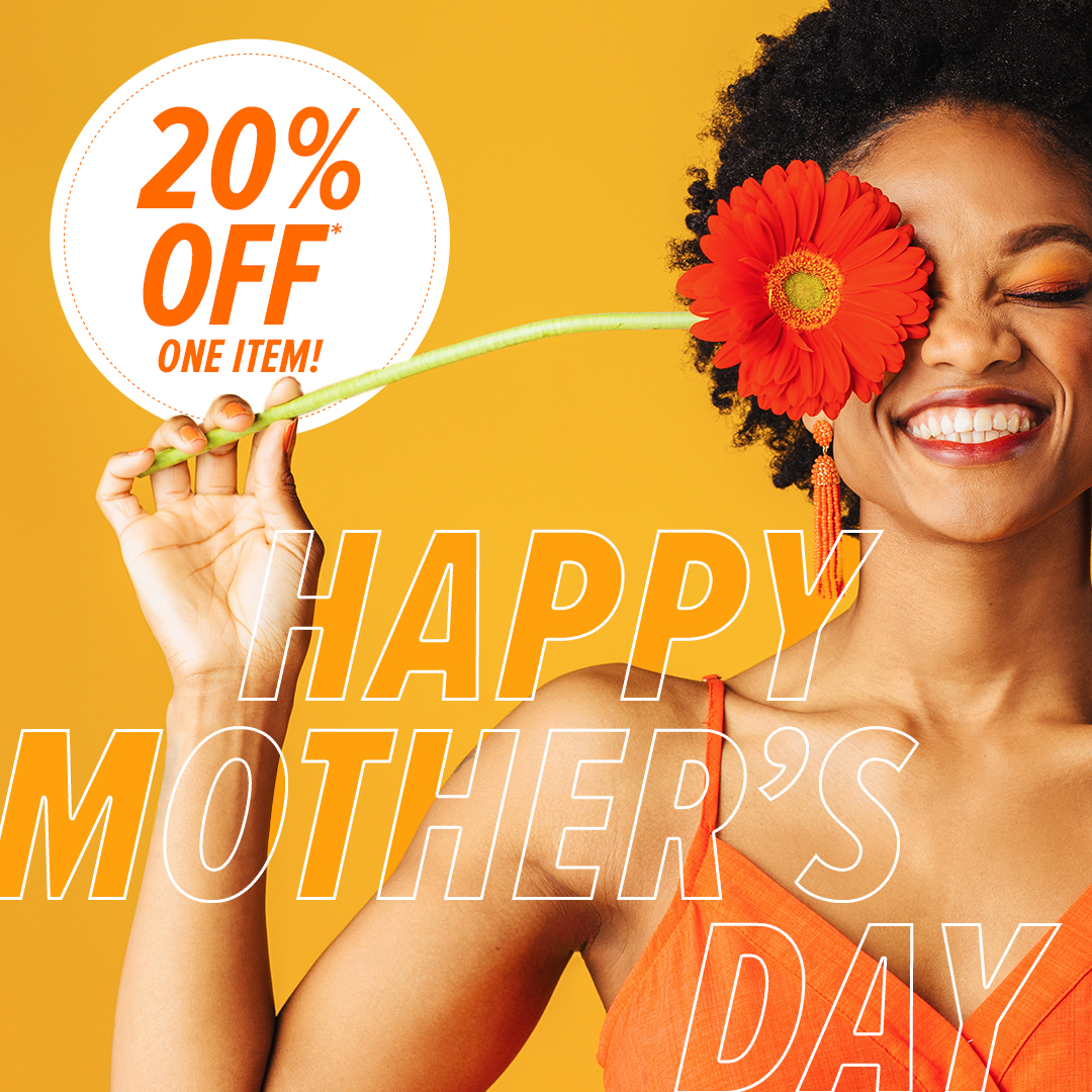 TODAY ONLY: Your favourite thing at GNC is on sale!Take 20% off* any single item. In store or online. Usecode MOM20. bddy.me/3MXPLbl