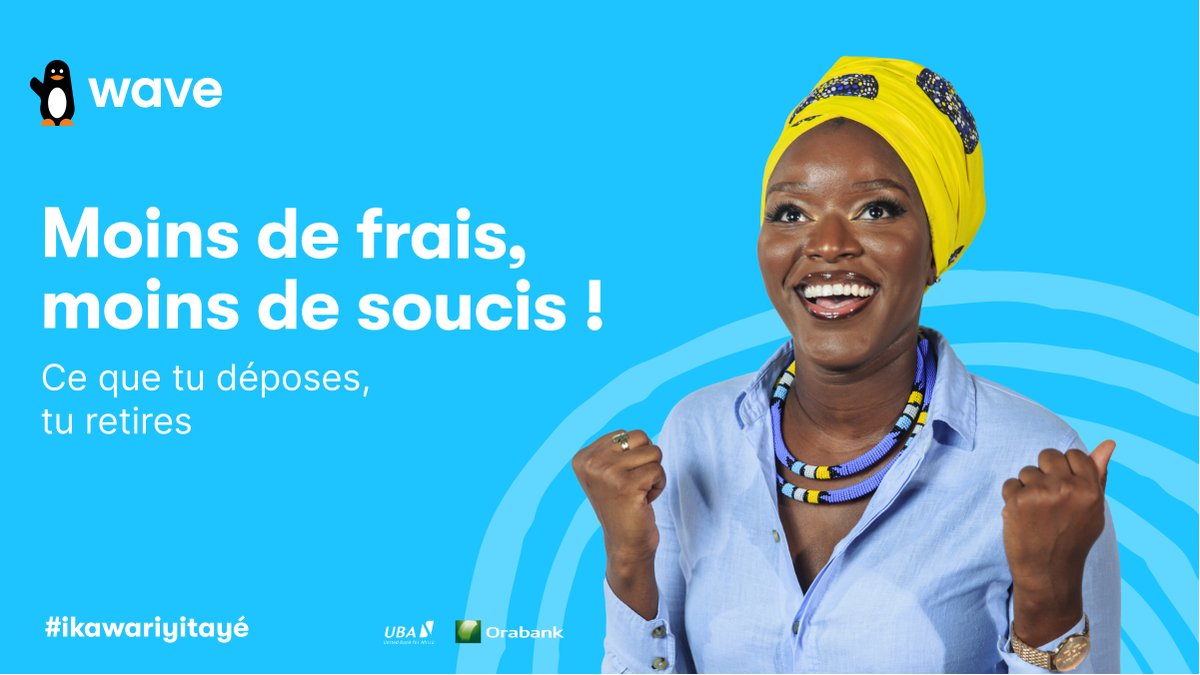 wavemm_mali's tweet photo. Stressez moins et économisez plus en effectuant vos dépôts et retraits d’argent gratuitement avec Wave. Téléchargez vite l’application pour profiter :
IOS: https://t.co/wdxLzZGPGd
Android: https://t.co/5qGjbjJv24
Avec wave, #ikawariyitayé. #wavemali https://t.co/IowOLkqCoY