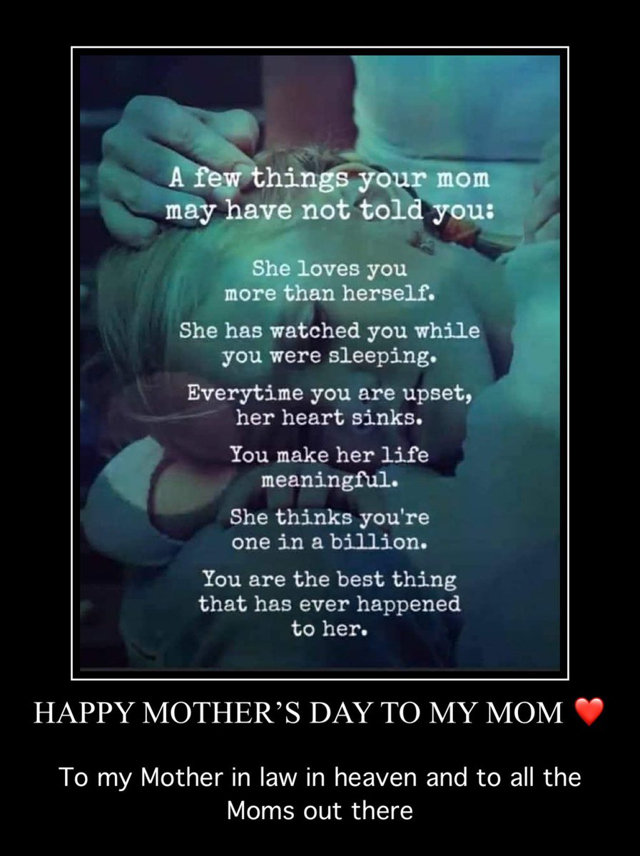 Big ❤️ to all of the Mom’s today and everyday …. Including Grandmas, Moms in Heaven, Step moms and Pet Moms